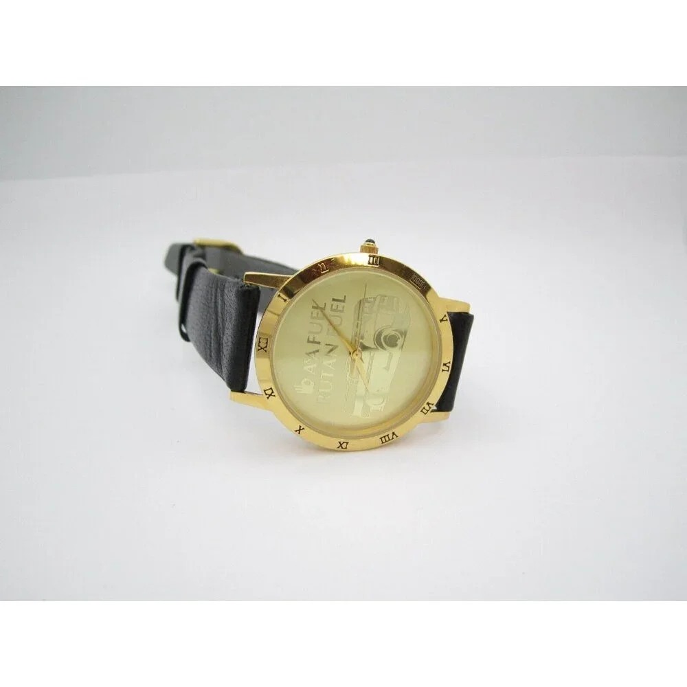Men Image A&A Fuel Rutan Fuel Company Quartz WR Analog 33mm Round Watch (G579)